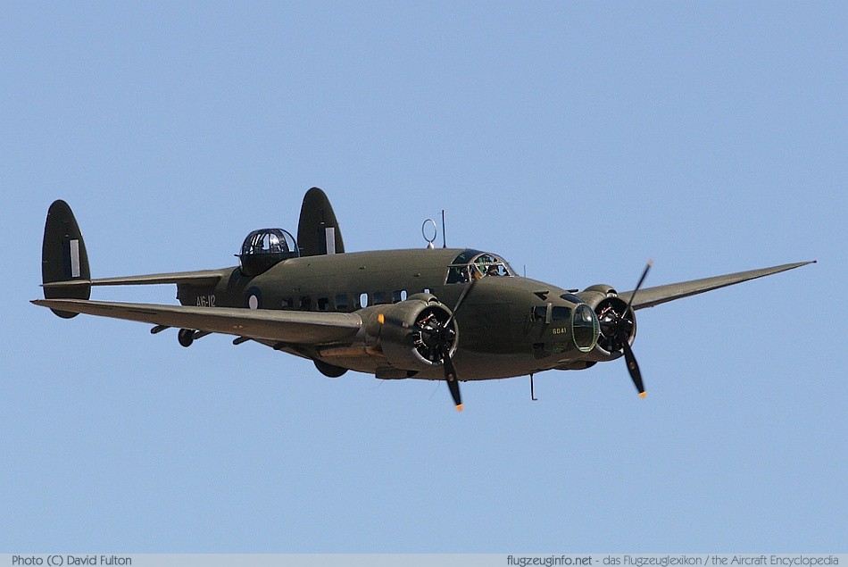Lockheed Hudson (PBO-1 / A-28 / A-29 / AT-18) - Specifications ...