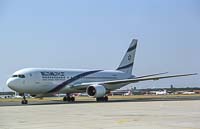 Boeing 767-258, El Al Israel Airlines, 4X-EAB, c/n 22973 / 68, Karsten Palt, 2001